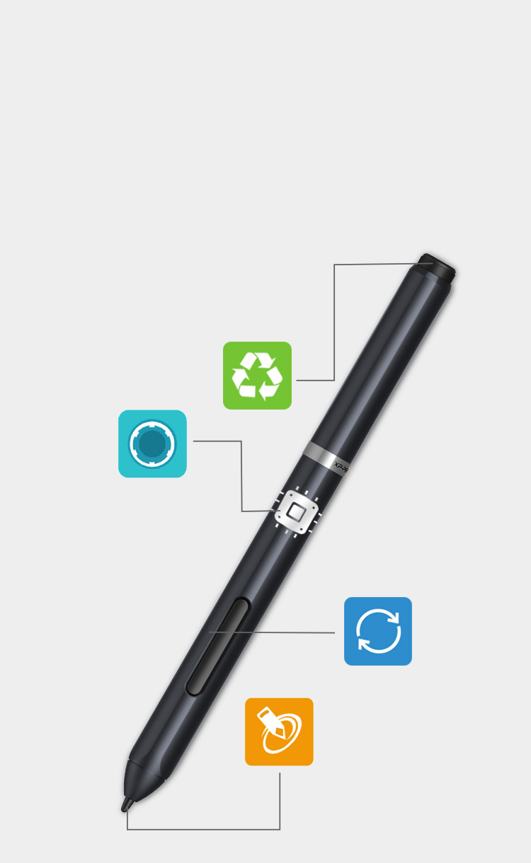 Root3 Pen Pen 03 三角形無源筆 | XPPen
